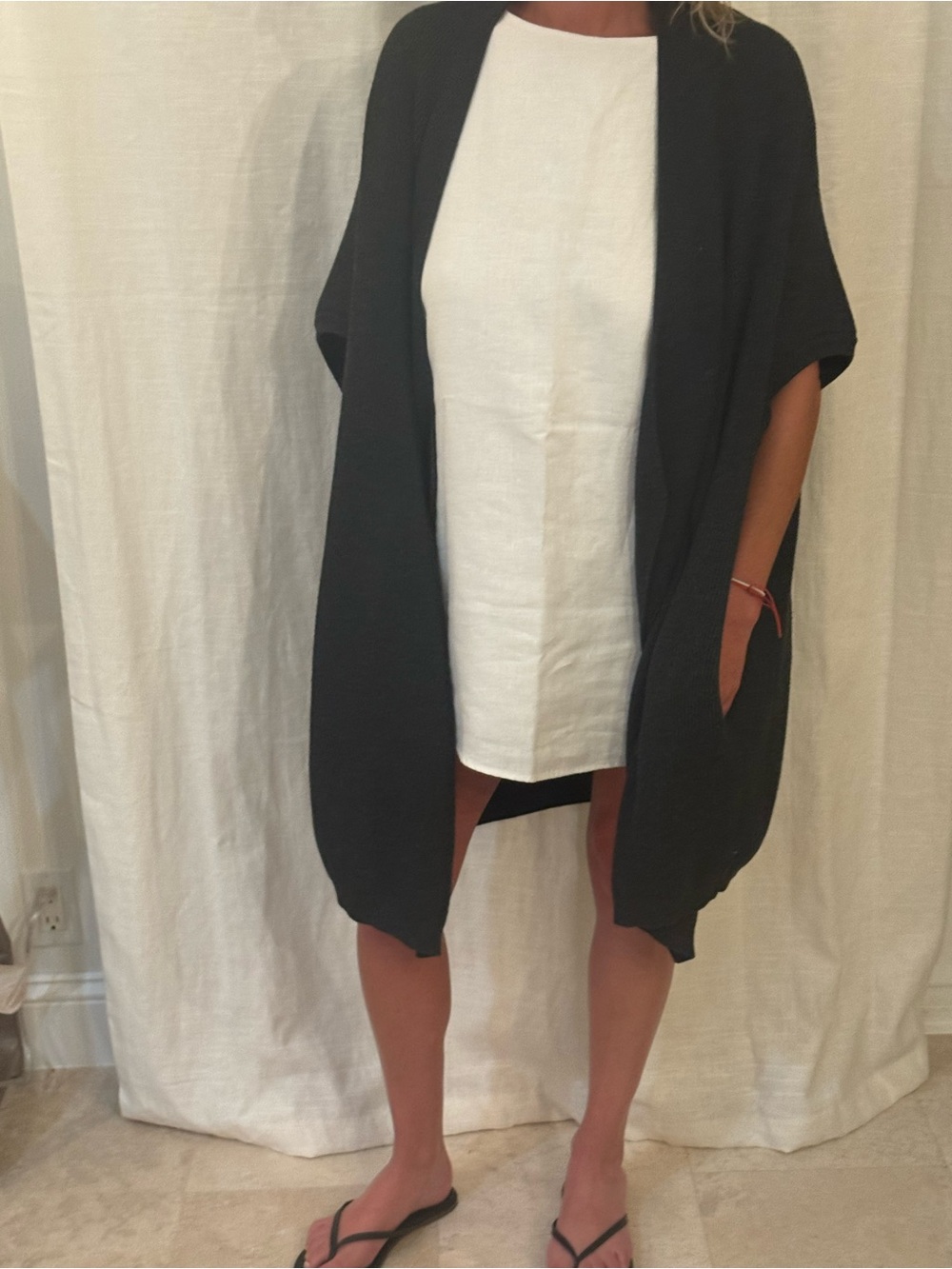 Athleta Open-Front Ribbed Cardigan - Picture 1 of 5
